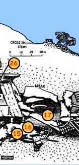 Map of Wreck Site